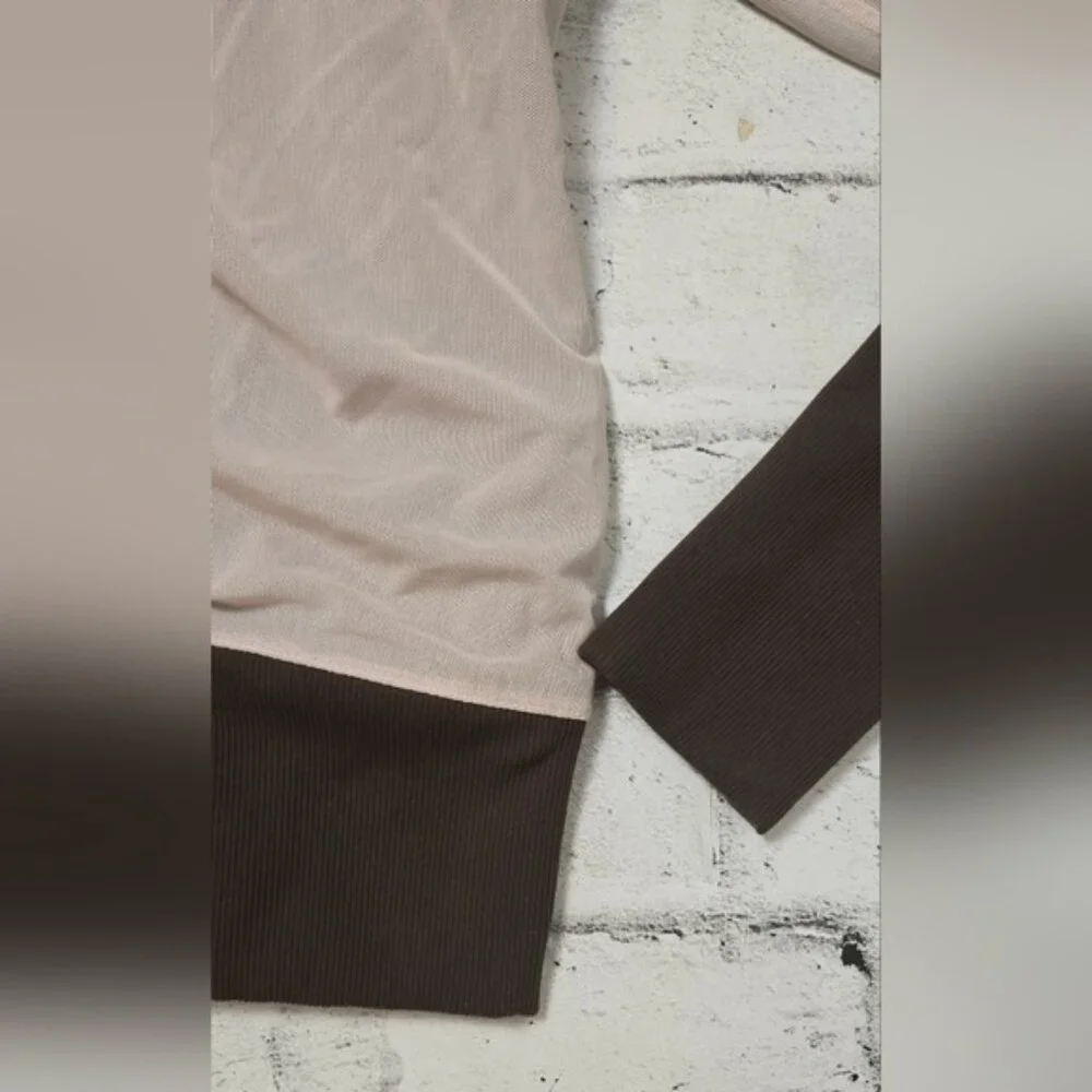 Lululemon Global Brown Zip Jacket Women’s Athleisure Activewear - Reversible - Picture 6 of 7